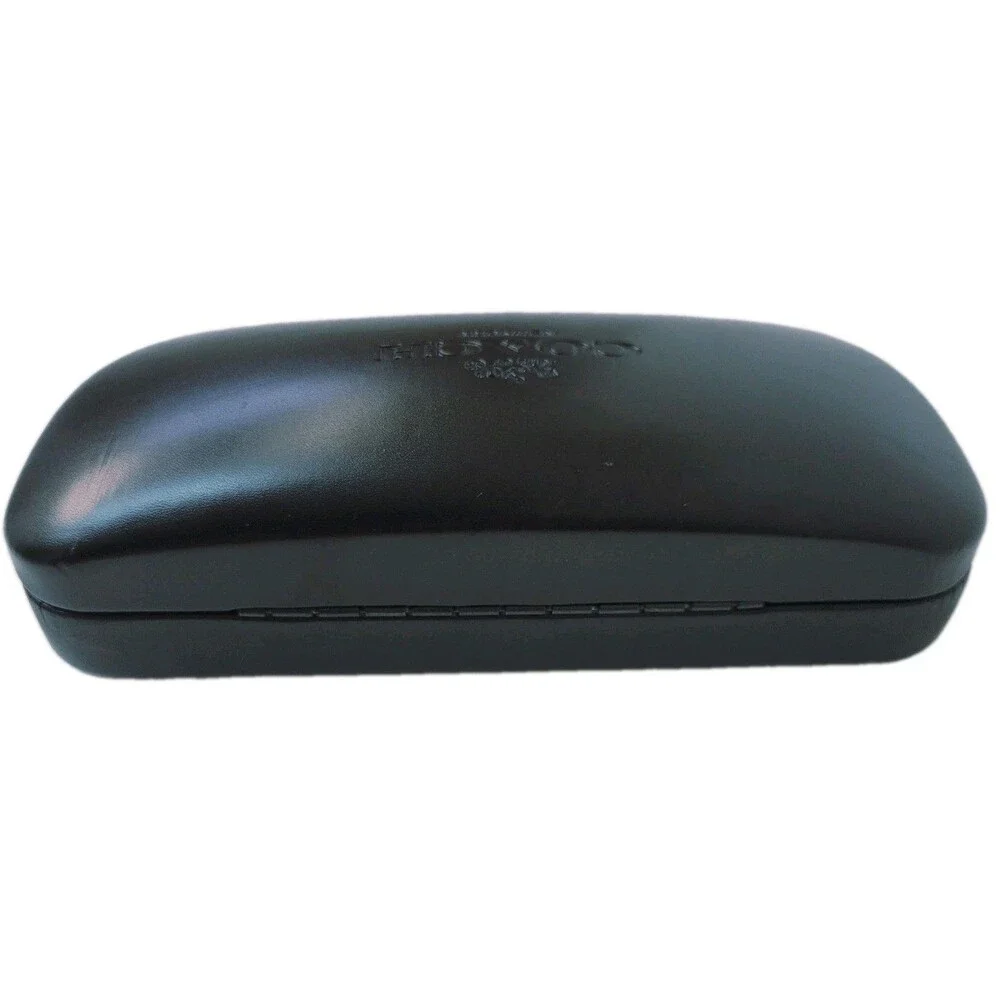 Coach New York Black Hard Eyeglasses Sunglasses Case Horse Carriage Logo